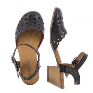 Дамски обувки на ток CREPIDA - 030.20.3002-black211