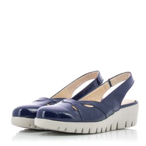 Women`s Platform Sandals WONDERS-C-33290 SEVILLA LACK BALTIC
