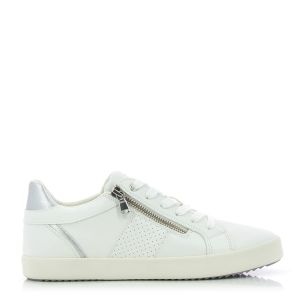Women`s Sneakers GEOX-D366HE 229 D BLOMIEE WHITE/SILVER