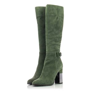 Women`s Heeled Boots CARLO FABIANI-59381-AW18 зелен