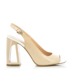 Дамски Сандали на Ток CARLO FABIANI - 64011-SS19 беж