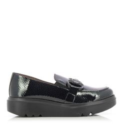 Women`s Platform Shoes WONDERS-A-2821 MIRA NEGRO