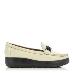 Дамски мокасини WIRTH - 50681 LOCANDA VEGETAL OFF WHITE
