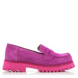 Women`s Loafer VENEZIA-269-596 LEATHER PINK