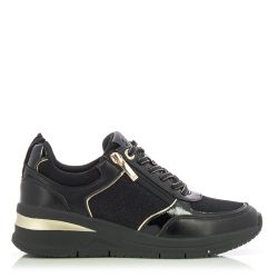 Women`s Sneakers TAMARIS-1-23721-42-048  BLACK/GOLD