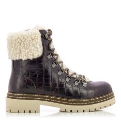 Дамски Кубинки CARLO FABIANI-108521 BURGUNDY