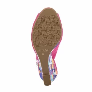 Дамски Сандали На Платформа  DONNA ITALIANA - 5554-203-237 NOBUK PINK MA