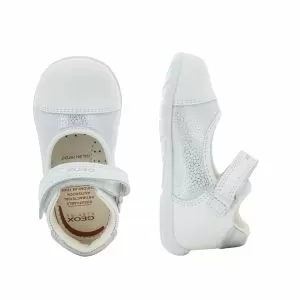 Детски ежедневни момичета GEOX - B3551C C0007 B KAYTAN WHITE/SILVER