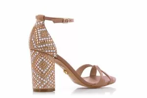 Дамски сандали на ток DONNA ITALIANA - 04989-antiquess18