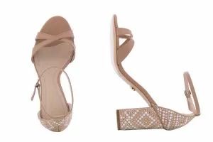 Дамски сандали на ток DONNA ITALIANA - 04989-antiquess18