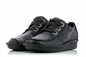 Дамски обувки с връзки CLARKS - 20306639-black192