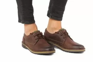 Мъжки обувки с връзки CLARKS - 26119832-d.brownaw17