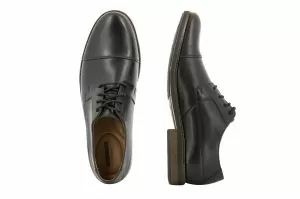 Мъжки обувки с връзки CLARKS - 26123139-blackaw18