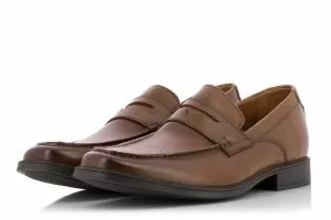 Мъжки клсически обувки без връзки CLARKS - 26131576-tanss18