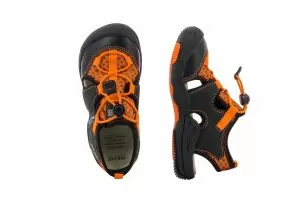 Детски сандали момче GEOX - j92e1b-1-orange/blackss19