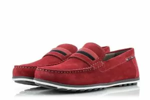 Мъжки мокасини GEOX - u924la-redss19
