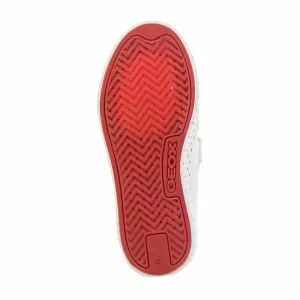 Сникърс Момичета GEOX - J3504G C0050 JR CIAK GIRL WHITE/RED