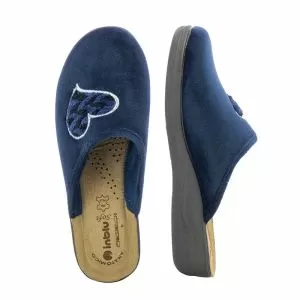Дамски Домашни Чехли INBLU - CF000039 CF 004 BLUE