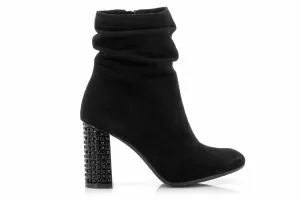 Дамски боти на ток VERONELLA - 1738-black192