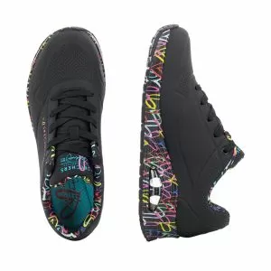 Дамски Сникърс  SKECHERS - 155506 BBK UNO - LOVING LOVE