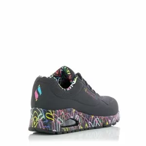 Дамски Сникърс  SKECHERS - 155506 BBK UNO - LOVING LOVE