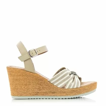Дамски Сандали На Платформа TAMARIS - 1-1-28346-20 404  BEIGE/STRIPES