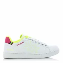 Women`s Sneakers BENETTON-BTW314001/1080 -WHITE/FUXIA