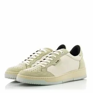 Men`s Skeakers CESARE PACIOTTI 4US-DEEP-2004 -VELOUR BIANCO/NAPPA ECRU