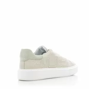 Men`s Skeakers CESARE PACIOTTI 4US-DEAN-200 -NAPPA TOFU/VELOUR BIANCO