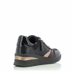 Дамски Сникърс  TAMARIS - 1-1-23702-21  BLACK/COPPER