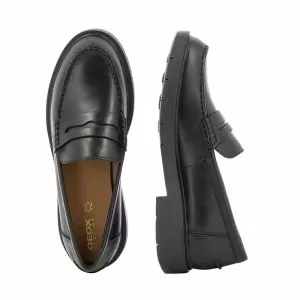 Women`s Moccasins GEOX-D25QRA D SPHERICA EC1 BLACK