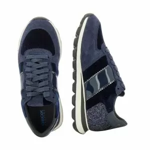 Дамски Сникърс  GEOX - D26F4A D SPHERICA VSERIES NAVY