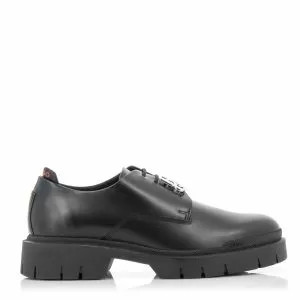 Men`s Casual HUGO-50503636 DENZEL_DERB_BOLT  BLACK
