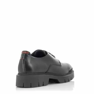 Men`s Casual HUGO-50503636 DENZEL_DERB_BOLT  BLACK