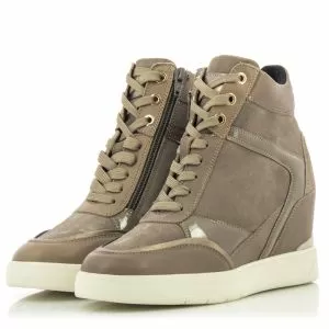 Дамски Сникърс  GEOX - D35PRB D MAURICA DK TAUPE
