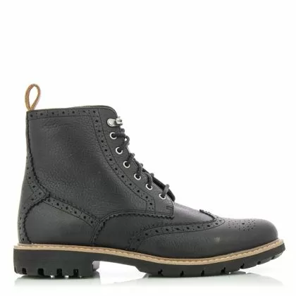 Мъжки Кубинки  CLARKS - 26134857 BATCOMBE LORD BLACK