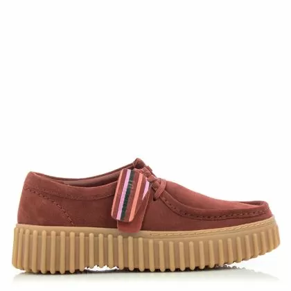 Дамски Ежедневни  CLARKS - 26173851 TORHILL BEE CHESTNUT SUEDE