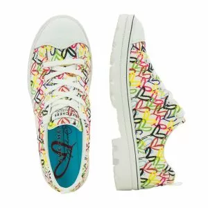 Дамски гуменки SKECHERS - 155505 ROADIES HASHTAG LOVE WMLT