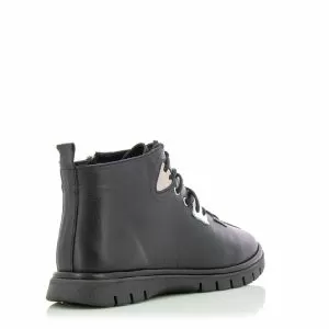 Дамски Равни Боти  VERONELLA - 19087 CLOUDY BLACK COMB.