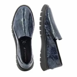 Women`s Daily VERONELLA-19176 FLEXX DARK BLUE SNAKE