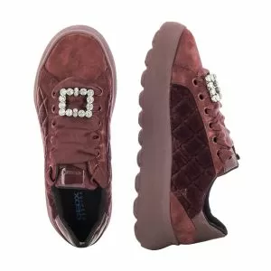 Дамски Сникърс  GEOX - D36TCF D SPHERICA EC4.1 WINE