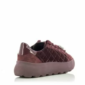 Дамски Сникърс  GEOX - D36TCF D SPHERICA EC4.1 WINE