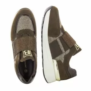Women`s Sneakers LAURA BIAGIOTTI-8209 -BROWN