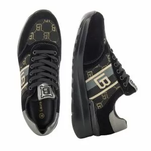 Дамски Сникърс  LAURA BIAGIOTTI - 8205 -BLACK