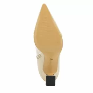 Women`s Boots On QUEEN HELENA-K3277  BEIGE PU