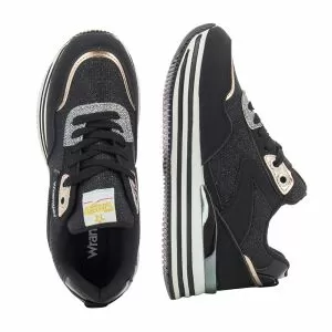 Women`s Sneakers WRANGLER-WL32720S -BLACK