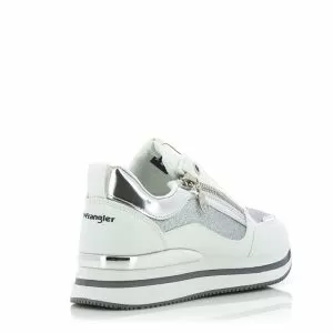 Women`s Sneakers WRANGLER-WL32730S -WHITE