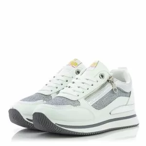 Women`s Sneakers WRANGLER-WL32730S -WHITE
