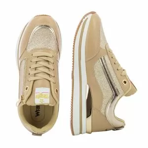 Women`s Sneakers WRANGLER-WL32730S -BEIGE