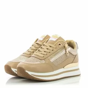 Women`s Sneakers WRANGLER-WL32730S -BEIGE